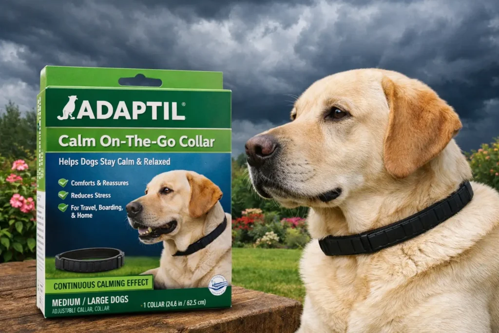 Top 5 Dog Appeasing Pheromone Collars & Sprays for Thunder & Fireworks